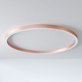 ALFRED Ringfrmige LED Deckenleuchte Helle und dimmbare Ring-Deckenleuchte - Kupfer.