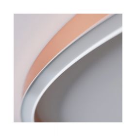 ALFRED Ring-shaped LED ceiling light Kupfer-Metallic Lackierung der Ring-Leuchte.