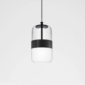 FUTURA Long glass pendant light