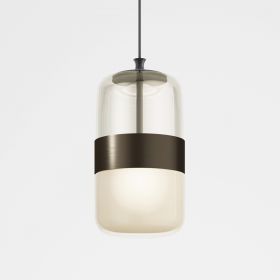 FUTURA Long glass pendant light