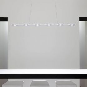 FABLE Long LED pendant light dimmable