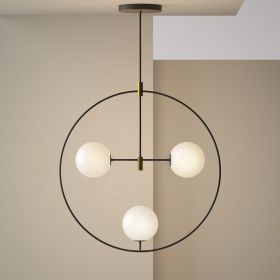 ELLO Modern pendant light with 3 globes