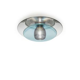 TRE VOLTE High-quality glass ceiling light