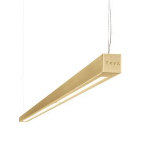 TRATTI Long brass pendant light