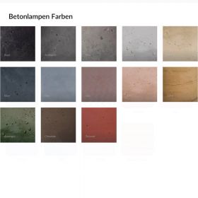 KNALLA POW Zylindrische Pendellampe aus Beton Beton-Farben zur Auswahl.