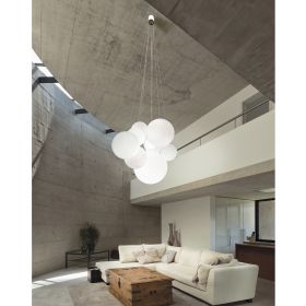 HIGH MOON Cluster ball pendant light set Groe Mehrfach-Kugellampe fr die Galerie.