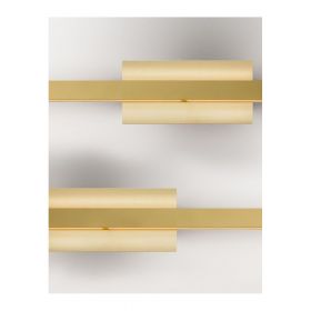TRATTI Lange Wandleuchte aus Messing Up&Down Hochwertige Messing Oberflche.