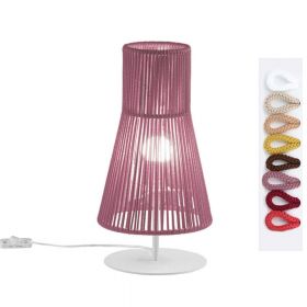 KORA table lamp from Spain Lampenschirm in Marsala (Altrosa).