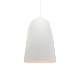 JEP Small pendant lamp with white metal shade