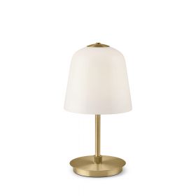 TRELLEBURG rechargeable table lamp in brass