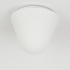 RAIN Glas-Deckenlampe fr Innen u. Auen Ansprechende Deckenlampe mit dreischichtigem Opalglas.