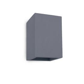 ZRICH Architectural outdoor wall light - special item in dark gray