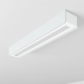 IMA Long LED ceiling light Leuchte mit 32 cm Lnge, Variante Alu-Wei.
