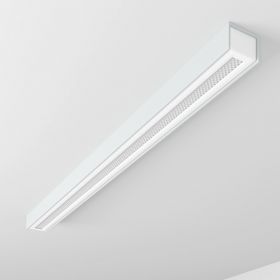 IMA Long LED ceiling light Linienleuchte mit 90 cm, Vairante Alu-Wei.