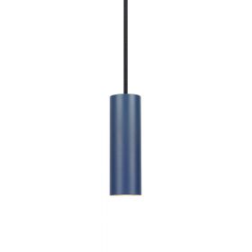 MUTU LED Pendellampe in vielen Farben Schlichte Pendellampe in schnem Indigo Blau.
