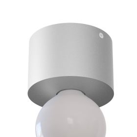 Ceiling lamp holder for E27 bulbs