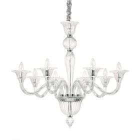 BEAU Italienischer Glas-Kronleuchter Moderner Kronleuchte fr Wohn- und Schlafzimmer.