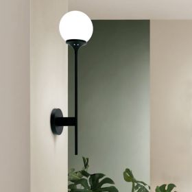 SAN BABILA wall lamp with vertical rod