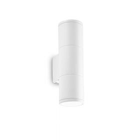 NUMEN Zylindrische Auen-Wandleuchte 2-flammig Zylindrische Auen-Wandlampe in Wei.