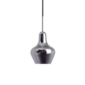 SPUN Small chrome pendant light