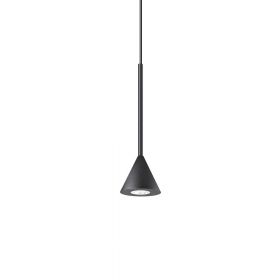ARCHIMEDI mini pendant light Kegelfrmige Hngeleuchte in Schwarz.