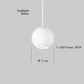 ROCC ball pendant light