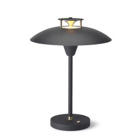 MUUV rechargeable table lamp Akku Tischlampe in Schwarz.