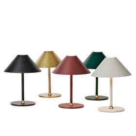 HATTY rechargeable table lamp Akku-Tischlampe in vielen Farben.
