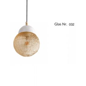 MASCHA pendant lamp with porcelain holder 