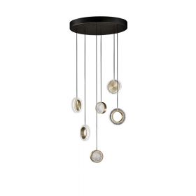 YO-YO 7-light design pendant lamp