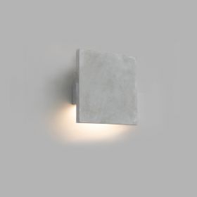 WING Flat square outdoor wall light