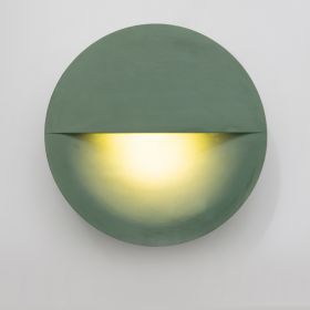 DEVICO Large outdoor wall light round
