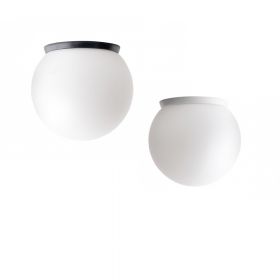HERTA Auenlampe mit kugelfrmigen Schirm Auen-Deckenlampe mit kugelfrmigen Schirm.