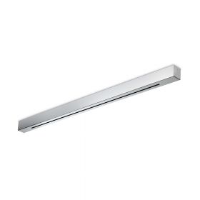 Elongated ceiling canopy with 4 outlets Mehrfach-Pendel leicht montiert. Oberflche Chrom.