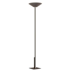 FLY Groe Bodenstehleuchte Wohnzimmer Stehleuchte, Oberflche Bronze gebrstet.