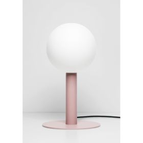 MUTU Farbige Tischlampe Schlicht-moderne Tischlampe in Adobe Rose..