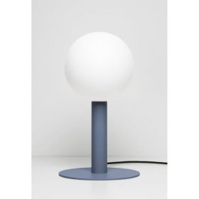 MUTU Farbige Tischlampe Schlicht-moderne Tischlampe in Indigo Blau.