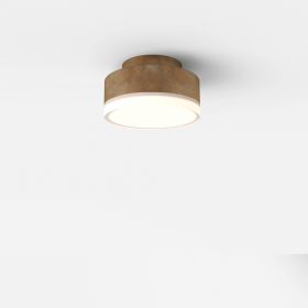DOT Moderne Deckenleuchte in Messing oxidiert