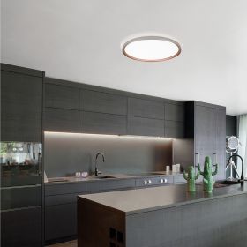 HENNESSY Flat ceiling light with up-light Moderne Deckenlampe fr die Kche.