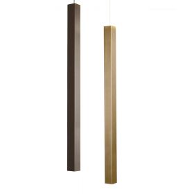 TRATTI brass rod pendant light