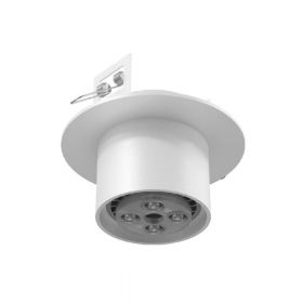 Einbau-Deckenfassung GU10 Ausfhrung 2: Einbautiefe min. 3,9 cm, wei.