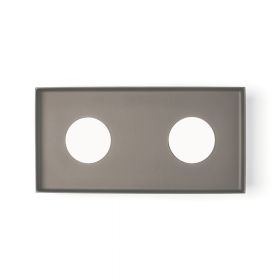 QUID 2-light ceiling light 2-light Bronzefarbne Deckenleuchte.