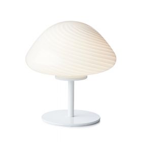 MINI Small table lamp colored Kleine Tischlampe weiss.