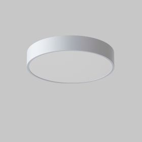 ABA Rund LED Deckenleuchte 40 cm Druchmesser Led Deckenlampe matt RAL 9006.