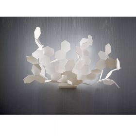 ANDROMEDA Italienische Design Wandleuchte Ausfhrung der Wandleuchte in Wei.