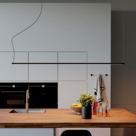 ACROBAT Design-Hngeleuchte in Schwarz