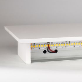 BRANCO Lange Wandleuchte mit LED - Sonderangebot LED Stripes in unterschiedlichen Farbtemperaturen whlbar.
