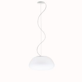 MAIOLE pendant light with opal glass - special offer Hngeleuchte mit flachem, matt-weiem Glas aus Italien.