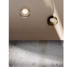 IPON round glass ceiling light Moderne Glas-Deckenleuchte in verschienden Farben.