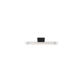 EMIL Stab-Wandlampe gerippt Stablampe 30 cm, Halterung in Schwarz.